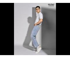 Men's High quality straight Jeans Pants Routine Brand (Model number: 10F20DPA008): - Image 3