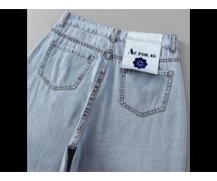 Edge Denim China Jeans Factory Amazon Hot Sales All Seasons Light Blue Lady Women - Image 2