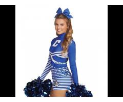 Custom All Star Sublimation Long Sleeve Warmup Set Practice Cheerleading Uniforms By WIXX - Image 3