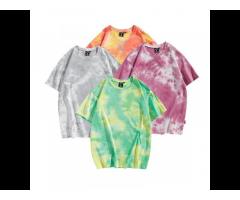High Quality Oversized TShirt Tie Dye Multi-Colored Tie Dye T-Shirt Cotton Summer T Shirt - Image 1