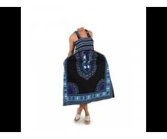 Africa Traditional Clothing For Women New African Print Elastic Rock Style Dashiki short maxi - Image 3