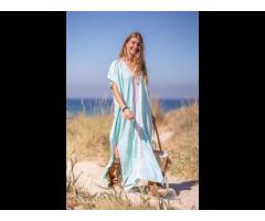 2021 Boho Design Clothing Long Dresses Women Maxi Casual Ladies Casual Wear Long Summe - Image 1