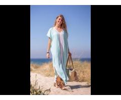 2021 Boho Design Clothing Long Dresses Women Maxi Casual Ladies Casual Wear Long Summe - Image 3