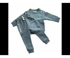 Customize Sweatshirt Trouser Jogger Suit Set Cotton Fleece Multicolour Sweatshirts - Image 3