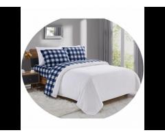 Ataya high quality 4pcs polar fleece bed linen bed sheet bedding set - Image 3