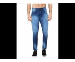 Men Comfort Fit Denim Jeans