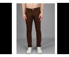 BROWN CASUAL CHINO PANTS