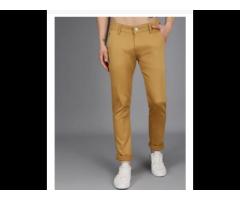 LIGHT KHAKI CASUAL CHINO PANTS