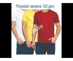 Sublimation Print Mens Round Neck T Shirt