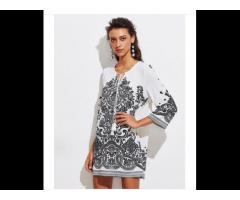 Ladies Printed Dress