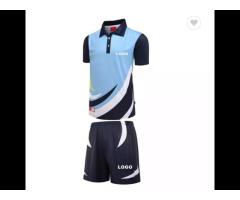 High Quality Sublimation Shirt Tennis Shorts Men Uniform