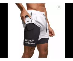 Fitness Sportswear Mens Workout Compression Running Gym Sports Shorts - Image 2