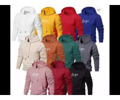 high quality oversized custom designer print 100% cotton men's hoodie - Image 2
