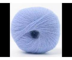 Factory wholesale long hair mink yarn 50g 100g 200g 300g 500g 1000g 2/14Nm 60% Angora rabbit hair