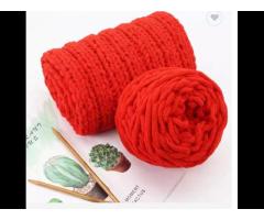 Chenille thick thread Polyester DIY Crochet 100g thick yarn knitting fluffy fancy soft yarn