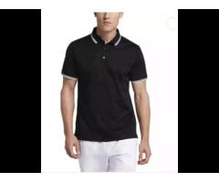Mens Sweatshirt Short Sleeve Quick Dry Sports T-shirt Loose Polo Shirts For Men - Image 2