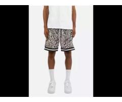 Wholesale Fashion Running Basketball Shorts Mesh Custom Summer Mens Shorts - Image 1
