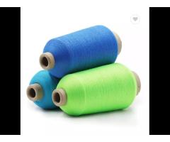 75/36/2 Dope Dyed High Stretch Knitting DTY Polyester Yarn SIM Imitation Nylon Yarn
