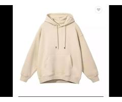 Wholesale Mens comfy luxury blank thick designer oversized hoodies pullover cotton hoodies - Image 1