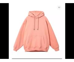 Wholesale Mens comfy luxury blank thick designer oversized hoodies pullover cotton hoodies - Image 2