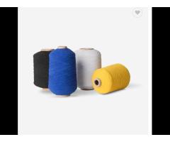 Factory 2107575 Spandex Rubber Double Covered Polyester Yarn For Socks Knitting