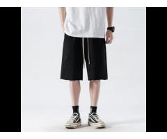Hot Sale Gym Running Jogger Casual Shorts For Men Drawstring Wide Leg Men Shorts - Image 1