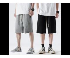Hot Sale Gym Running Jogger Casual Shorts For Men Drawstring Wide Leg Men Shorts - Image 3