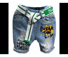 Hot Sale Summer New Fashion Five Minutes Baby Boy Casual Pants For Kids