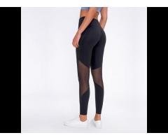 Wholesale Nylon Spandex High Waist Breathable Comfortable Leggings Yoga Pants With Pockets Women - Image 3
