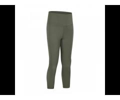 Wholesale Nylon Spandex High Waist Breathable Comfortable Leggings Yoga Pants With Pockets Women - Image 5