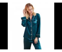 Women Luxury pajama sets Pure Silk Women's Casual Sleepwear loungewear - Image 4