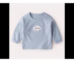 Baby Long-sleeved Blouse Korean Style Sweatshirt Children's Undershirt Newborn - Image 4