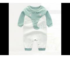 Unisex guangzhou long sleeve baby animal romper